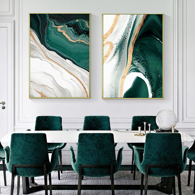 Póster de pared abstracto minimalista lienzo moderno 