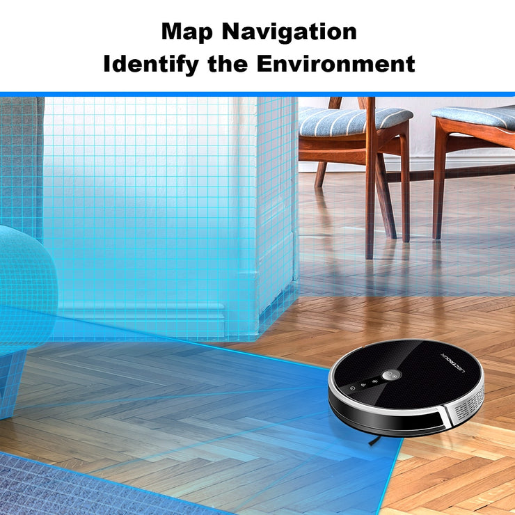 Robot AI Map Navigation Automatic Vacuum Cleaner