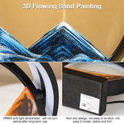 3D Hourglass Sandscape 360 Rotatable Led Lamp