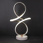 Creative Bedside Table Decorative LED Spiral Lamp